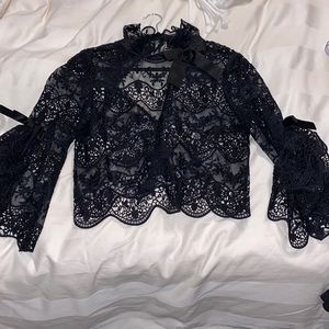 Garcia Crochet top size small